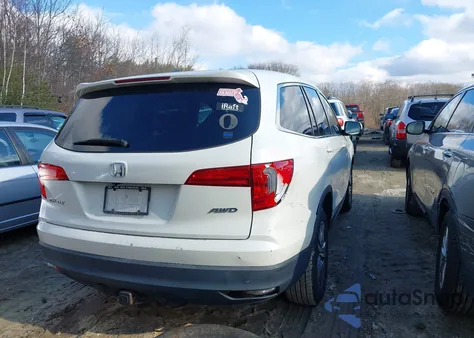 2017 Honda Pilot Ex z USA, uszkodzony, nr VIN 5FNYF6H36HB084115